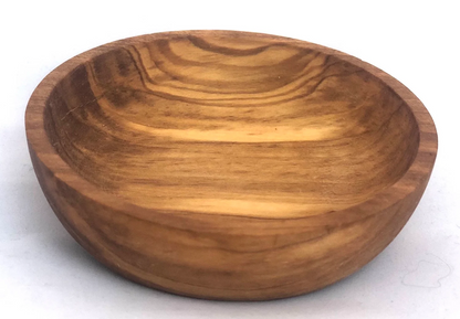 Olive Wood Dipping Bowl - Round 3.5"