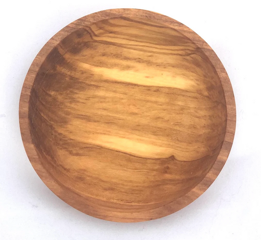 Olive Wood Dipping Bowl - Round 3.5"