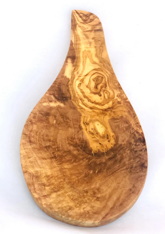 Olive Wood Garlic Board 10"