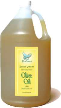 [New Harvest] Organic Extra Virgin Olive Oil, Mission - 1 Gallon (128 fl oz)